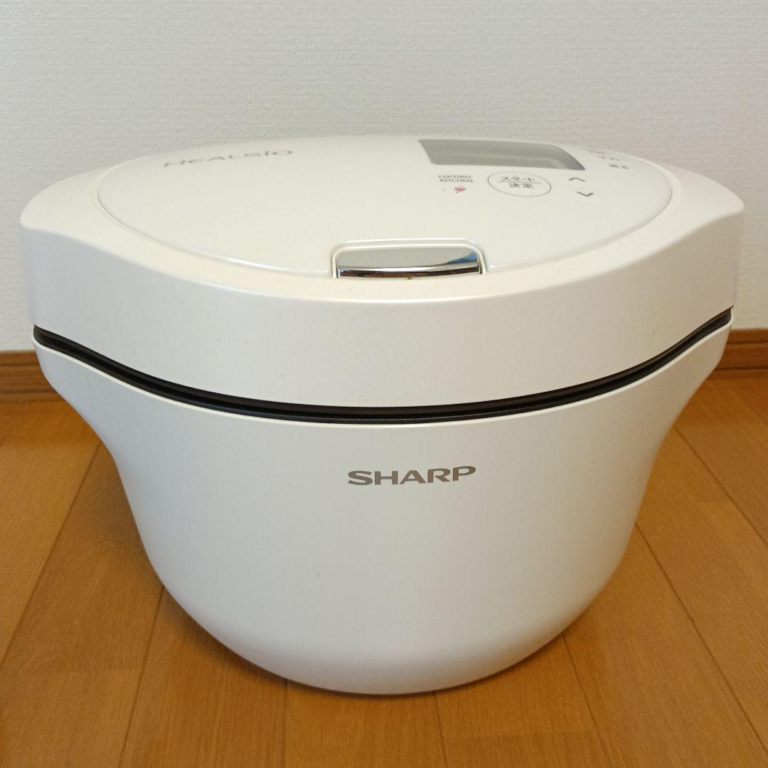 SHARP シャープ ヘルシオ ホットクック 2.4L KN-HW24G-W