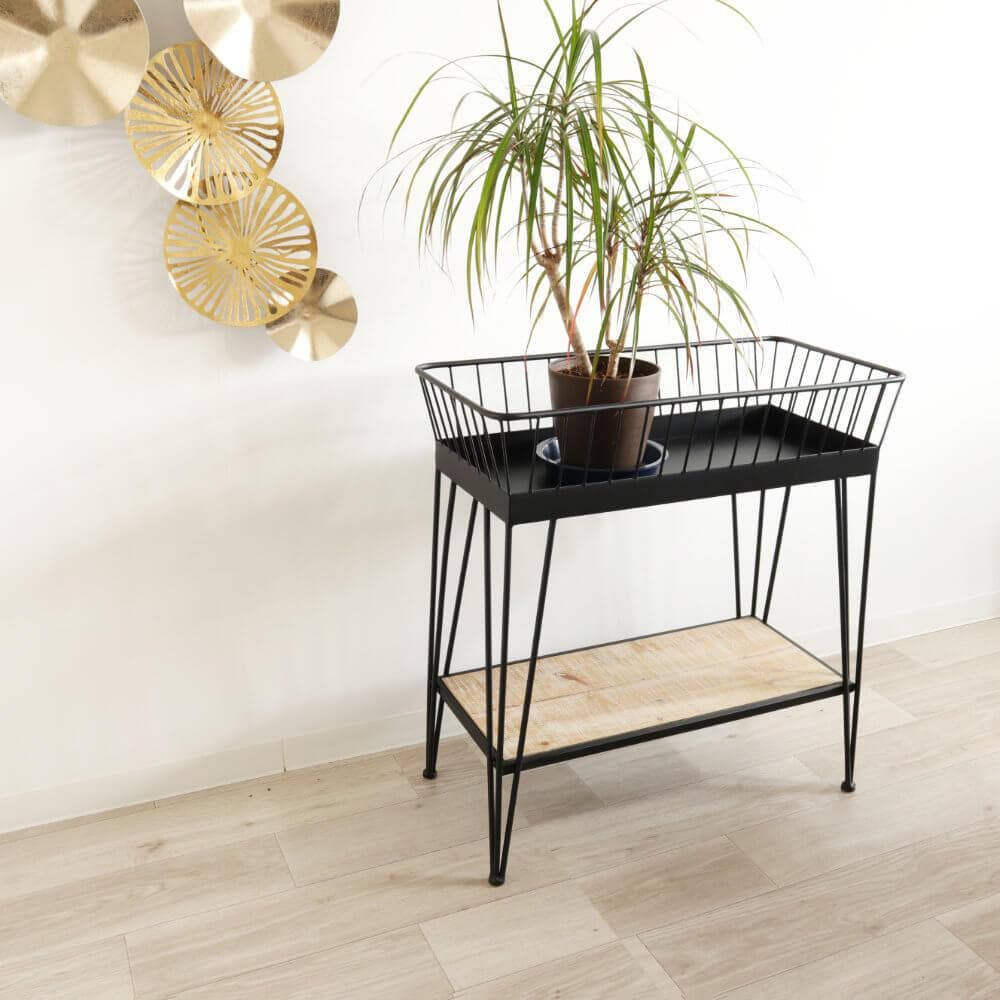 スタンドラック 飾り棚 2段