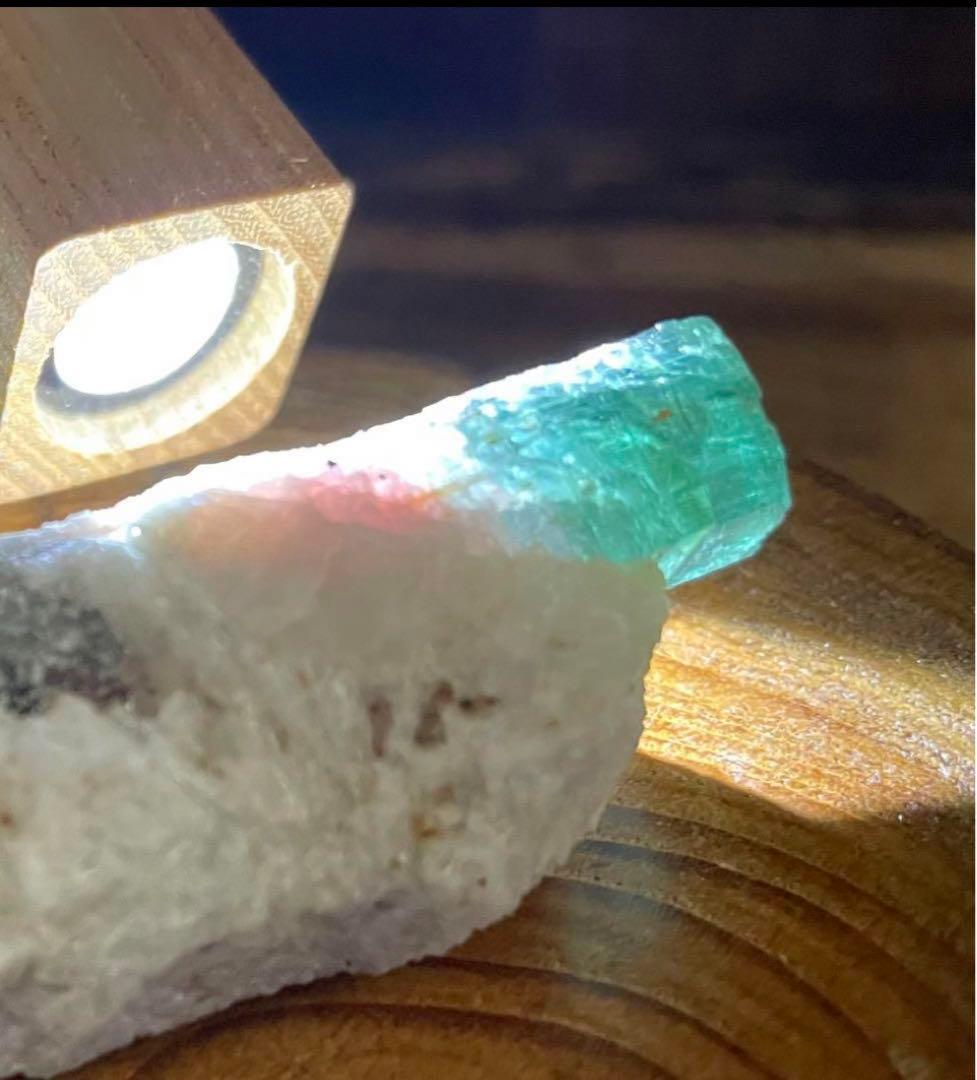 トルマリン原石マルチカラー大結晶レインボーカラー