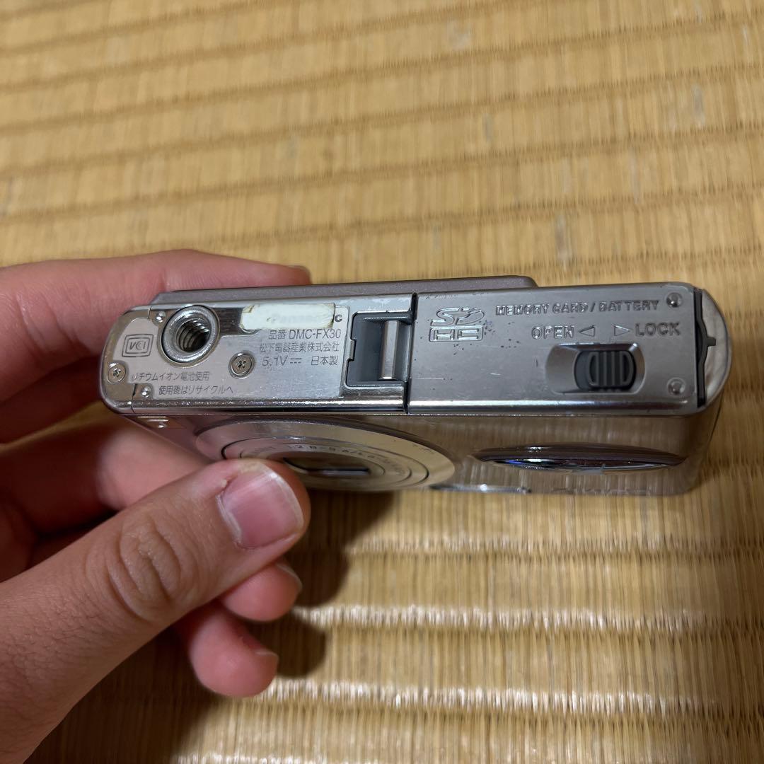 動作確認済み パナソニック LUMIX DMC-FX30-T ブラウン