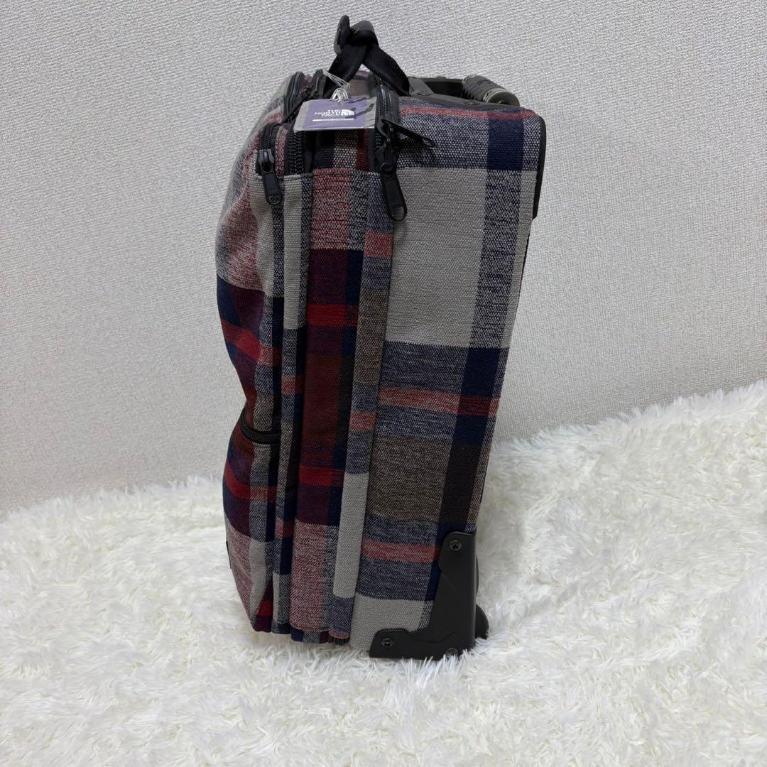 【美品】ノースフェイス キャリーケース パープルレーベル トラベルキャリー2輪
