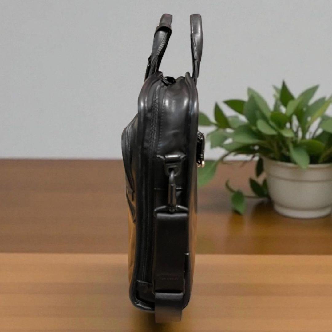 美品 TUMI トゥミ 96111DH 本革 ２WAY ビジネスバッグ 黒