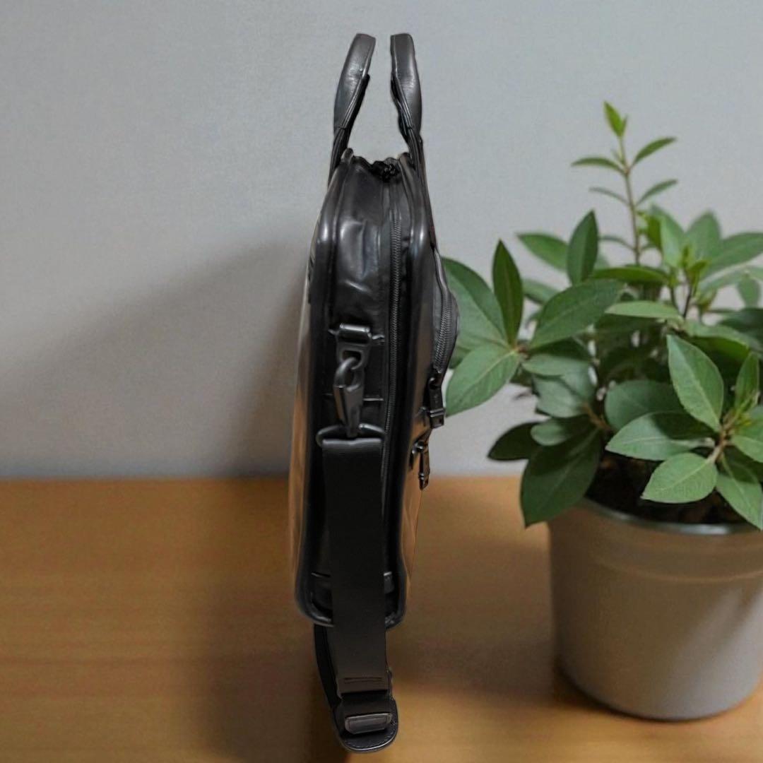 美品 TUMI トゥミ 96111DH 本革 ２WAY ビジネスバッグ 黒