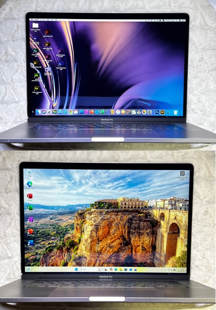 ダブルOS〜MacBook Pro 15-2019【CS6 / Office 】