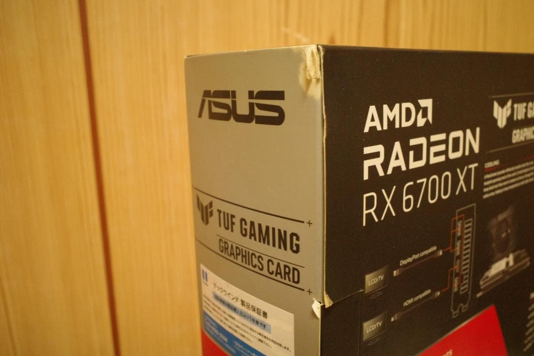 グラフィックボード・グラボ・ビデオカード ASUS TUF-RX6700XT-O12G-GAMING 12GB