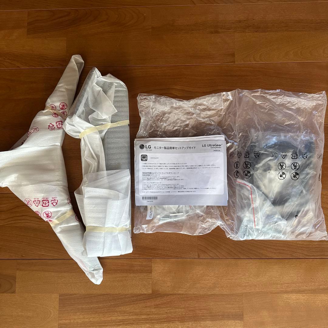 【ジャンク】LG ゲーミング 湾曲モニターUltraGear 34GN73A