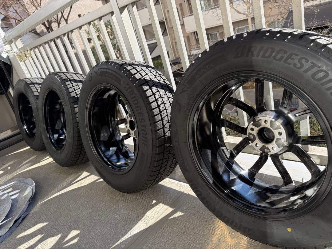 ブリヂストン DM-V3 235/60R18 スタッドレス Eurotech黒