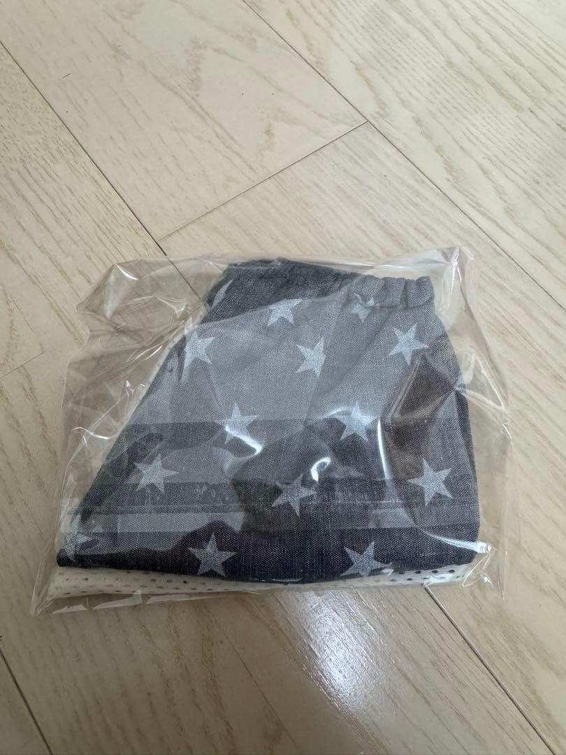 POGNAE×miki HOUSE ヒップシート グレー 星柄