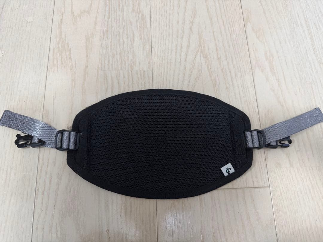 POGNAE×miki HOUSE ヒップシート グレー 星柄