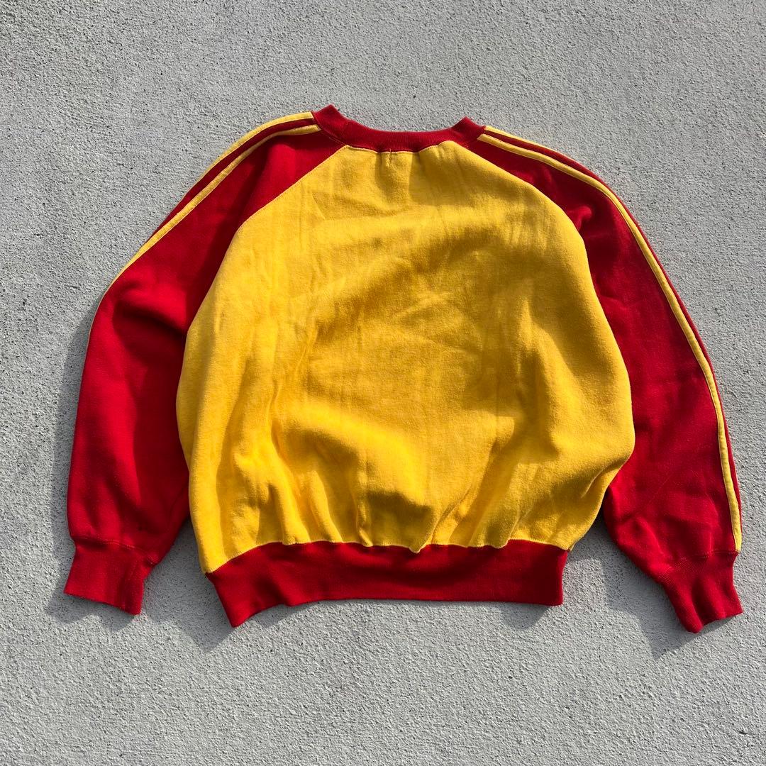 90’s PINGU ピングー パーカー スウェット 古着　トラック　赤　黄色