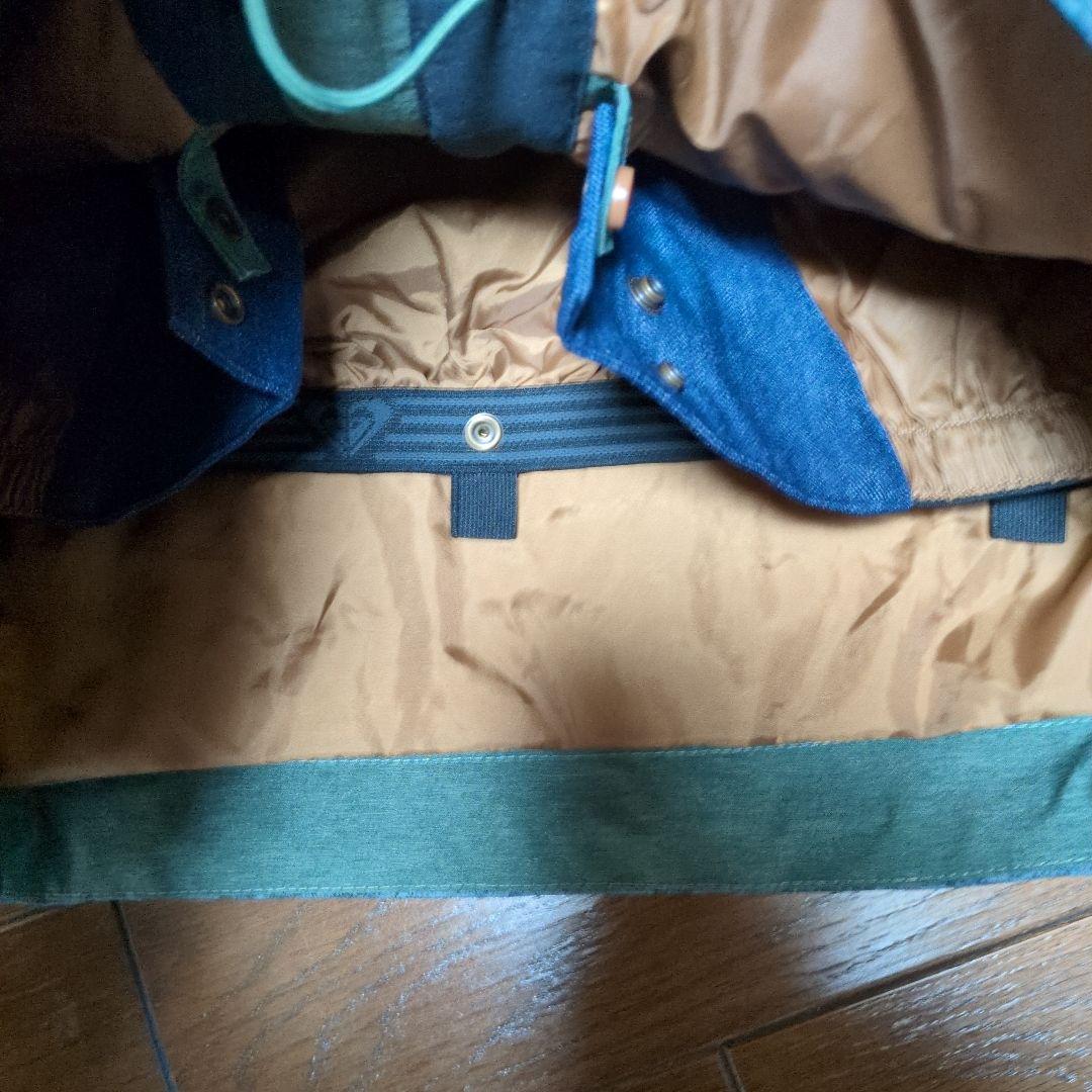 ROXY　スノボウェア　上下セット　総柄　カーキ　モスグリーン　Ｓ