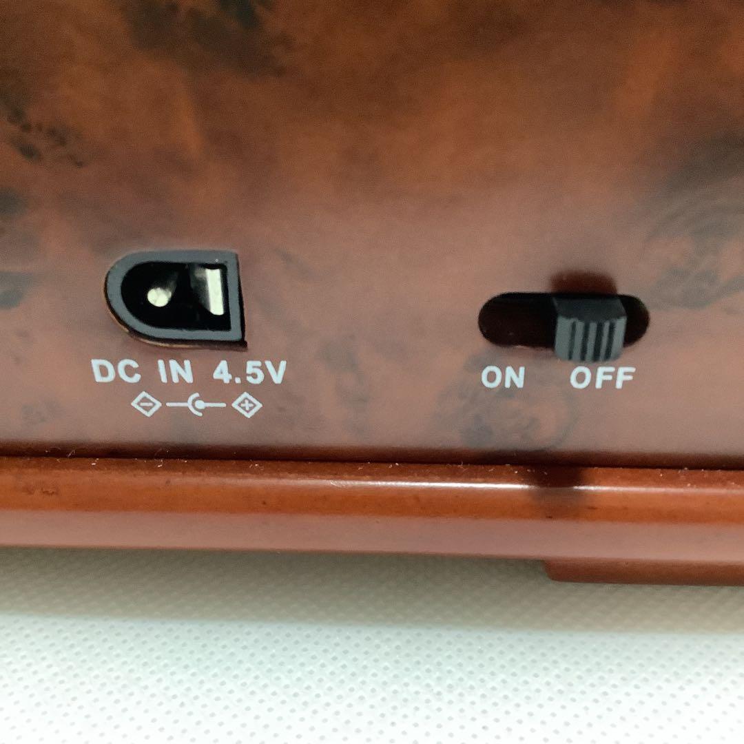 日本電産サンキョー　ディスクオルゴール　22弁　ディスク10枚．ＡＣアダプター付