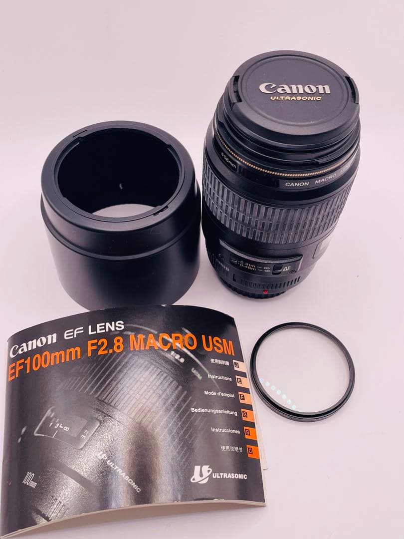 CANON 純正マクロレンズ EF 100mm F2.8 USM