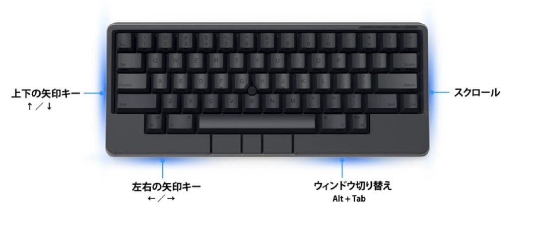 【美品】HHKB Studio 英語配列／墨 [PD-ID100B]