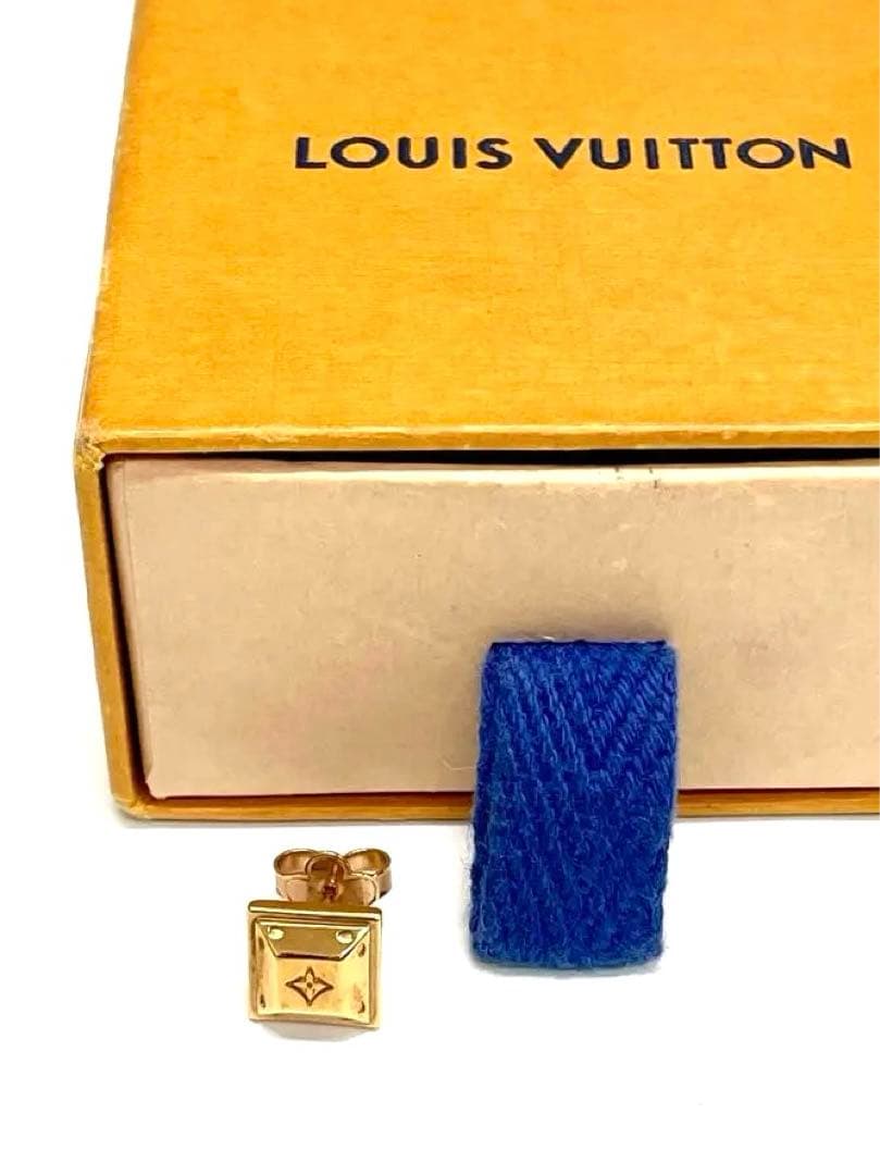 専用　　正規品LOUIS VUITTON ピュッス・ナノグラムテニスピアス　片方
