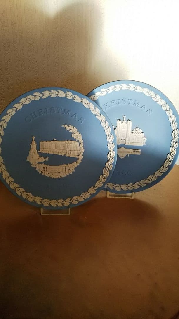 ウェッジウッド、クリスマスプレート8枚組