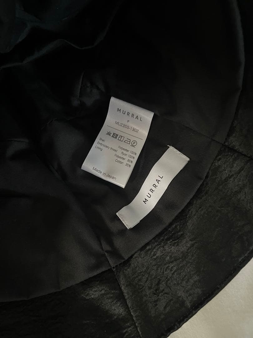 帽子 MURRAL Quartz embroidery hat