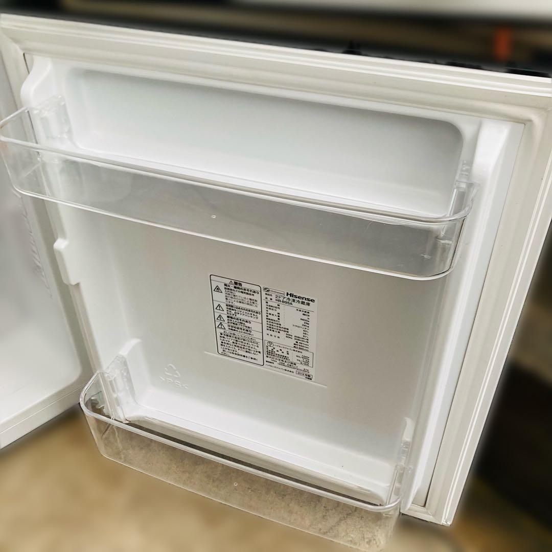 Hisense 冷蔵庫 HR-B95A 93L 2018年製