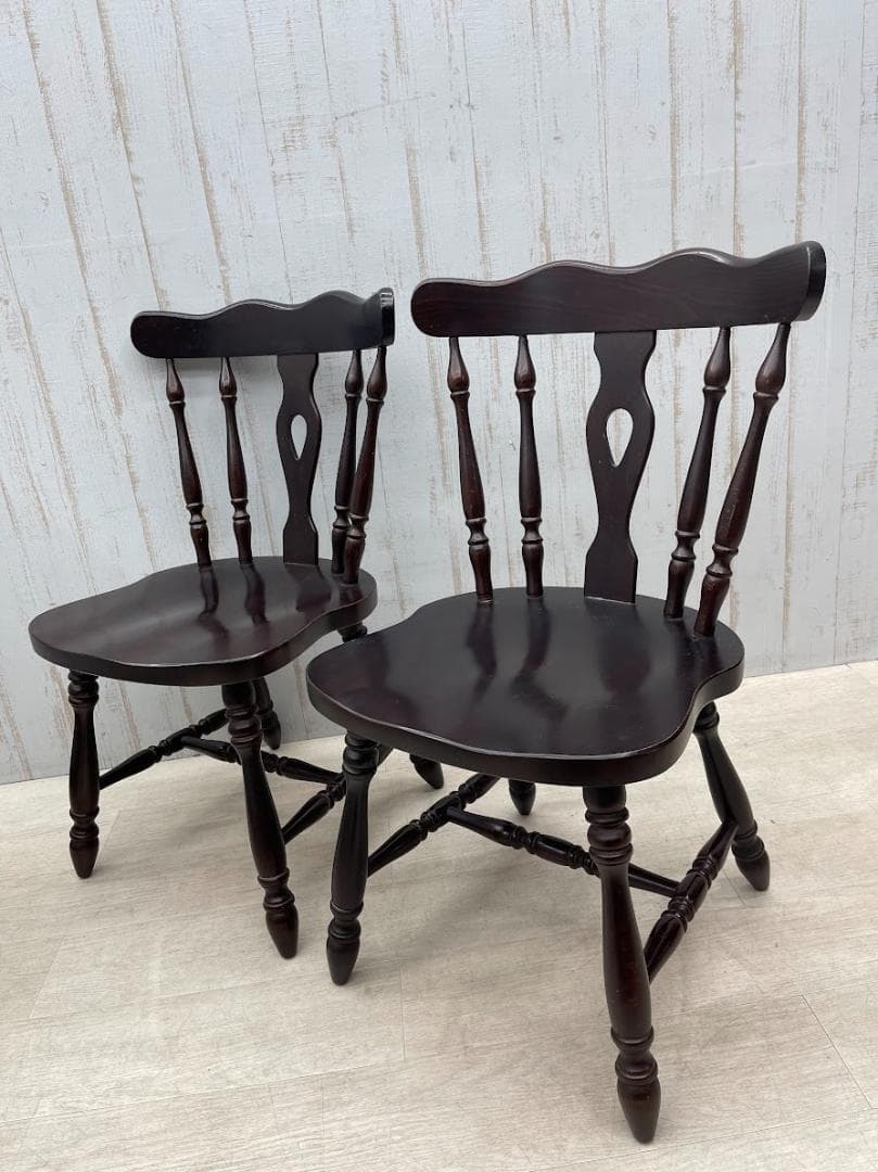 飛騨産業 キツツキ ウィンザーチェア 2脚 まとめて ダイニングチェア