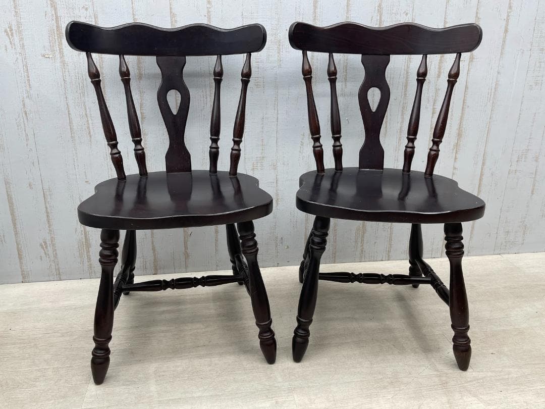 飛騨産業 キツツキ ウィンザーチェア 2脚 まとめて ダイニングチェア