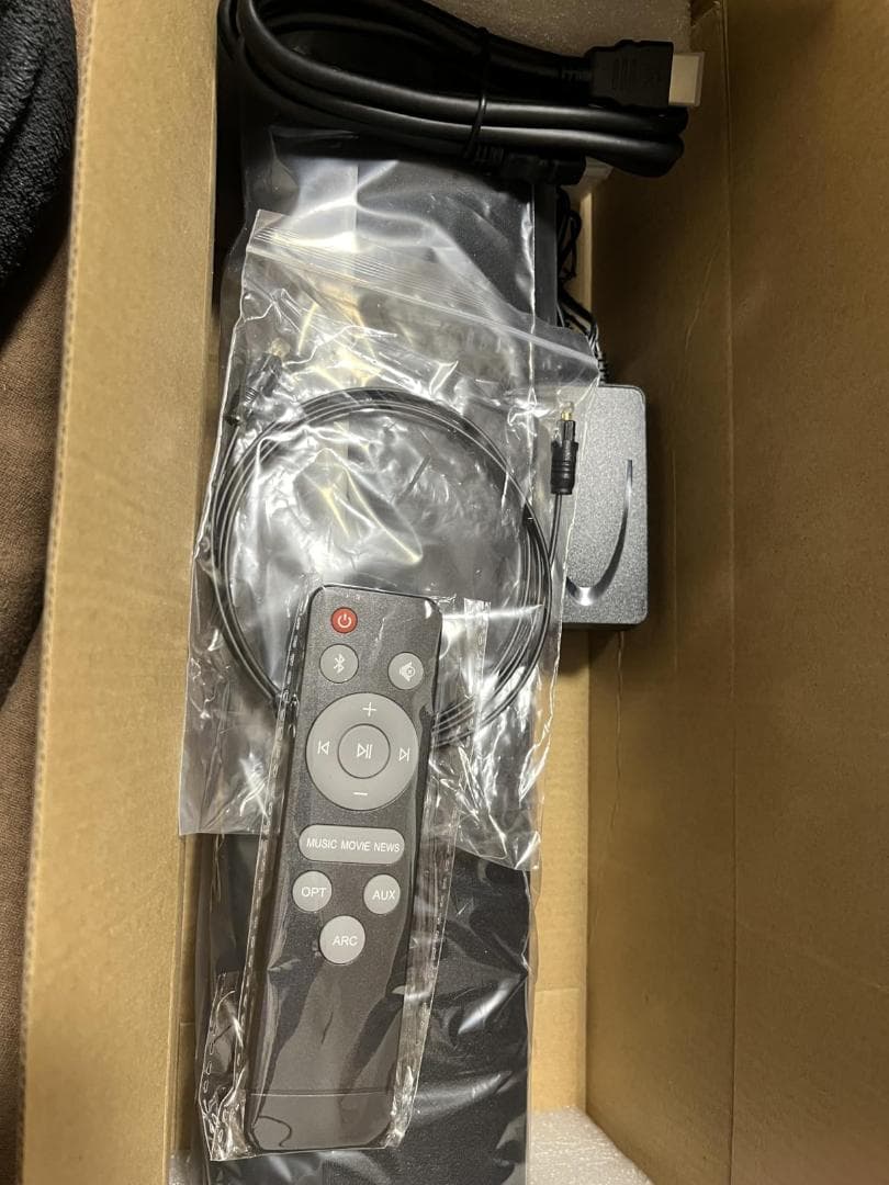 HolyCrab サウンドバー Bluetooth5.3テレビ スピーカー Km