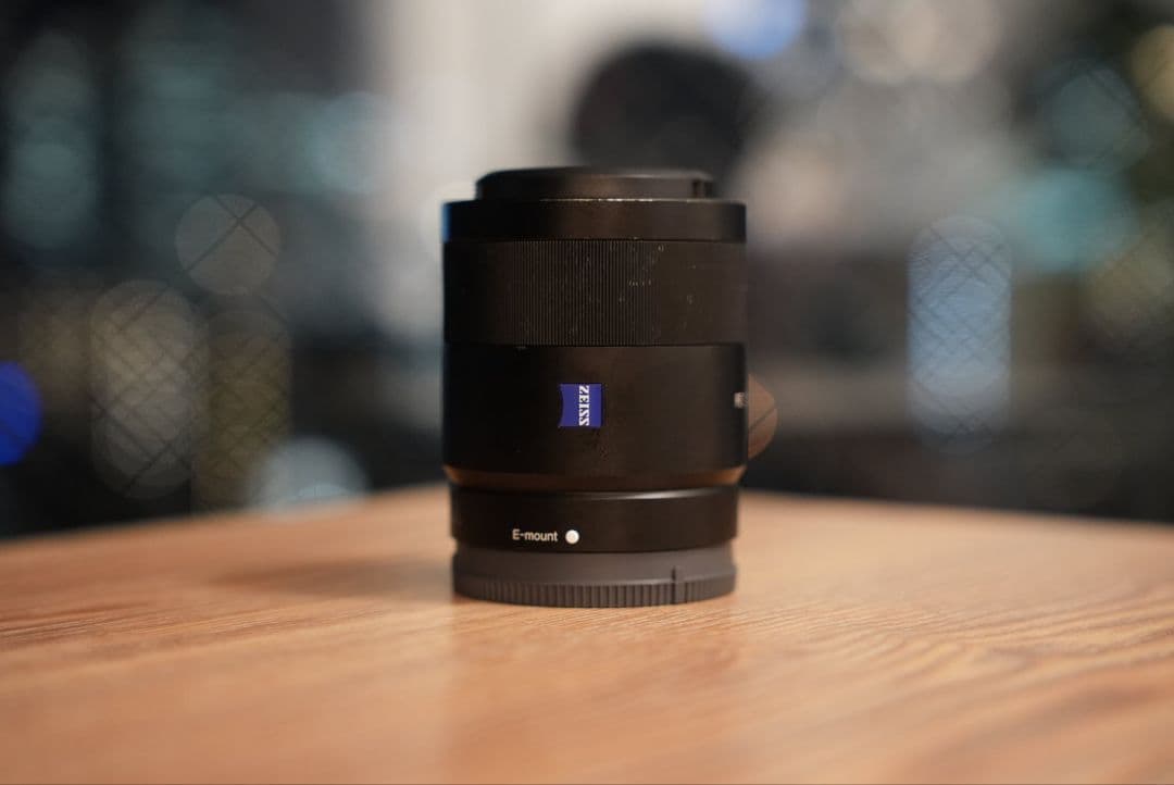 FE55mm f1.8 za 中古並品 2025年8月購入 sony