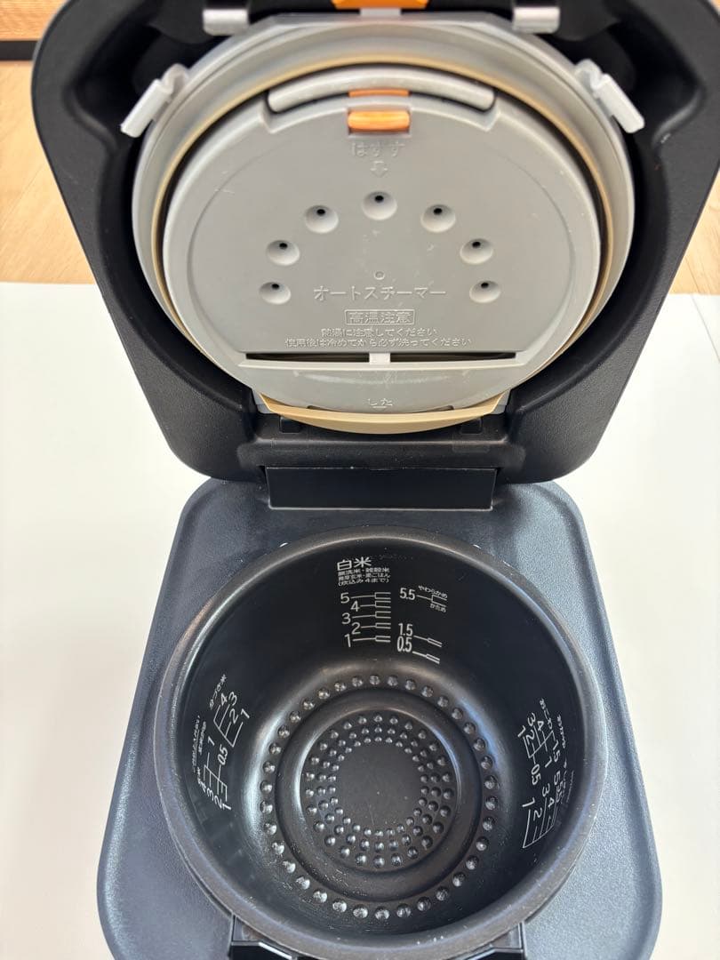 HITACHI IH炊飯器 5.5合 黒　RZ-V100EM-K