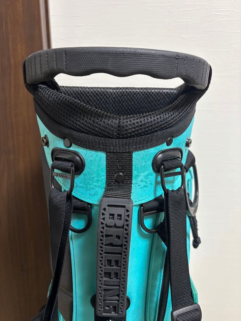 ブリーフィング　CR-4 #02 キャディバッグ　アクア　ミントブルー