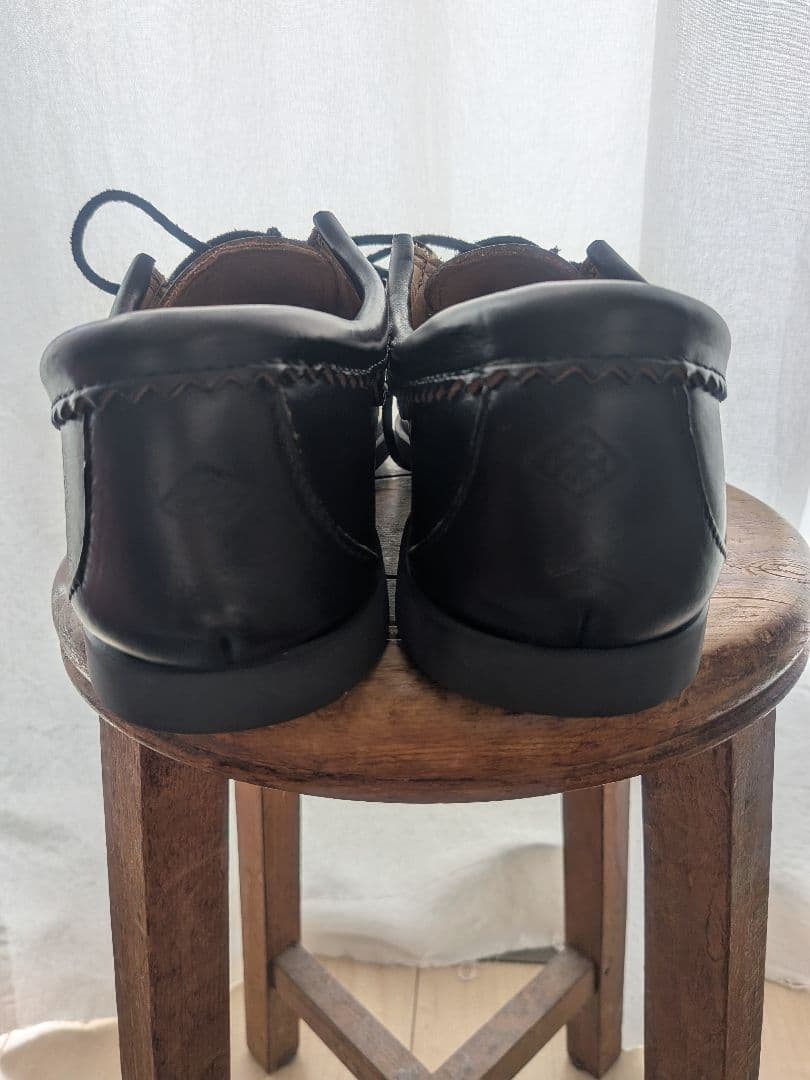 靴 QUODDY TRAIL MOCCCASIN BLACK US9