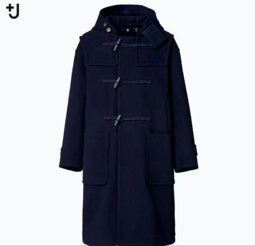 ユニクロ＋J　ウールオーバーサイズダッフルコート L サイズ　新品未使用