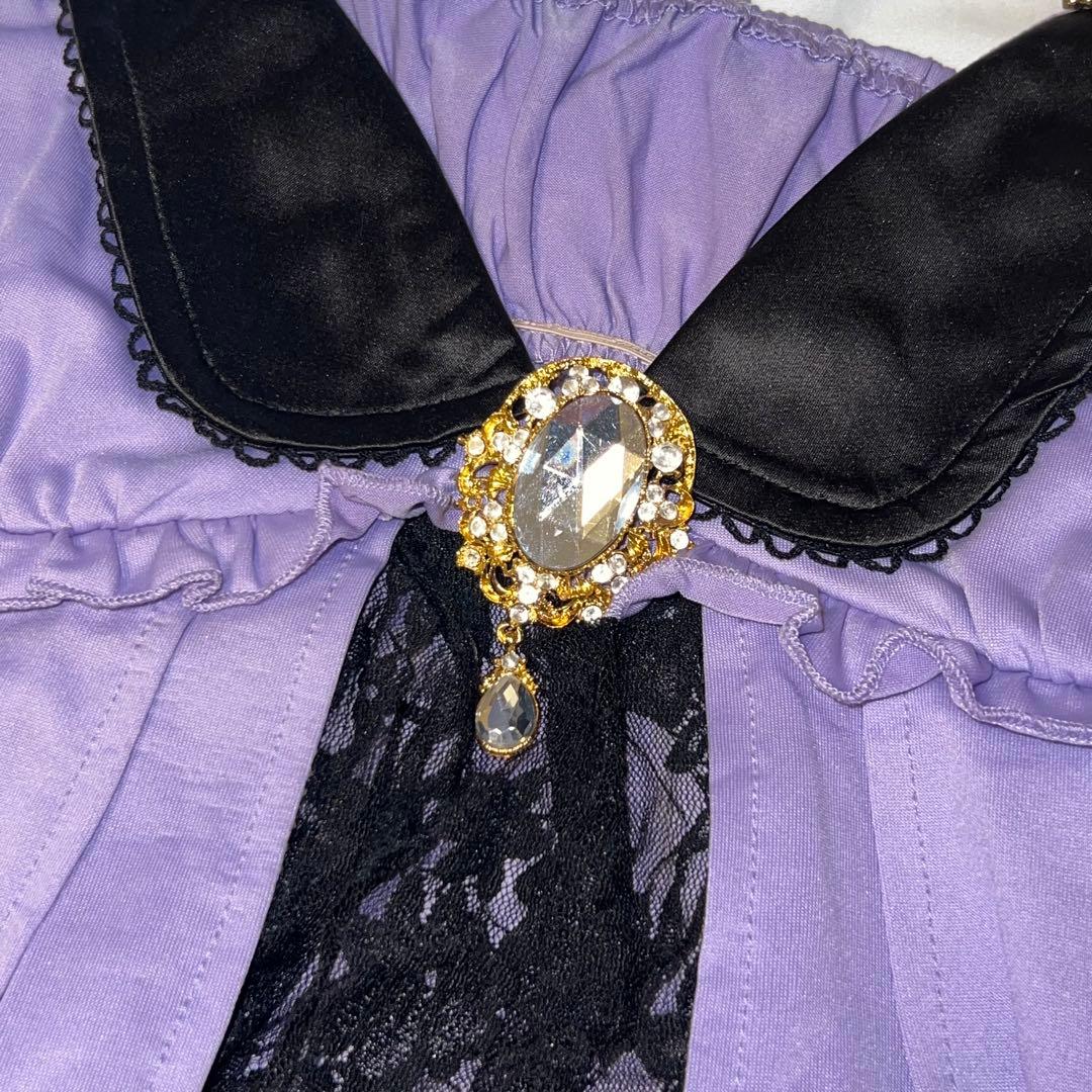 GOLDS∞infinity 黒紫 キャミソール