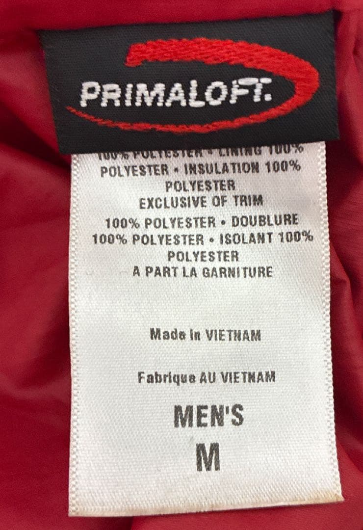 patagonia M レッド ダウンジャケット