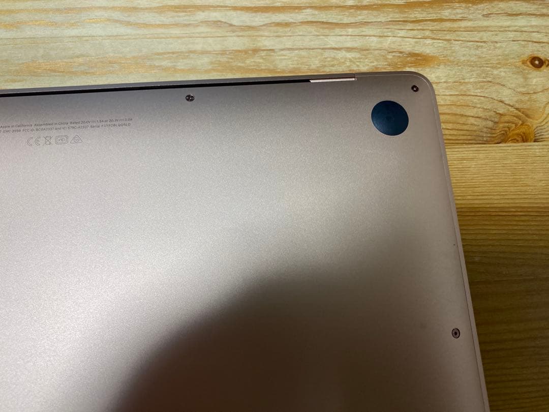 MacBook本体 Apple MacBook Air M1 8GB 512GB