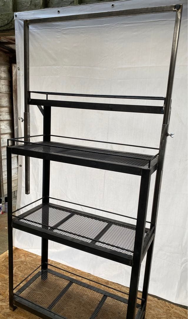 アイアンシェルフ　ボタニカルシェルフ　アイアンラック　植物棚　棚　多肉植物