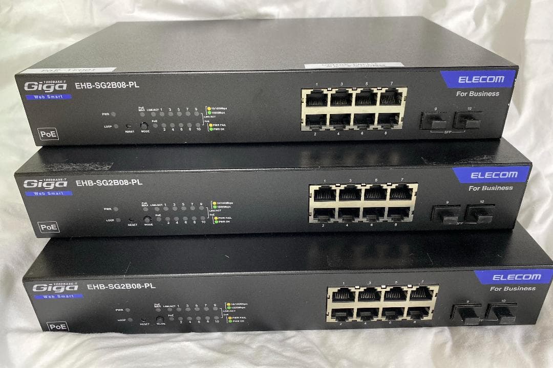 バッファロー WAPS-1266 ＆ エレコム EHB-SG2B08 まとめて！