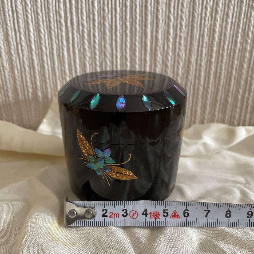 棗☆輪島塗☆笹りんどう☆一后一兆☆茶道具