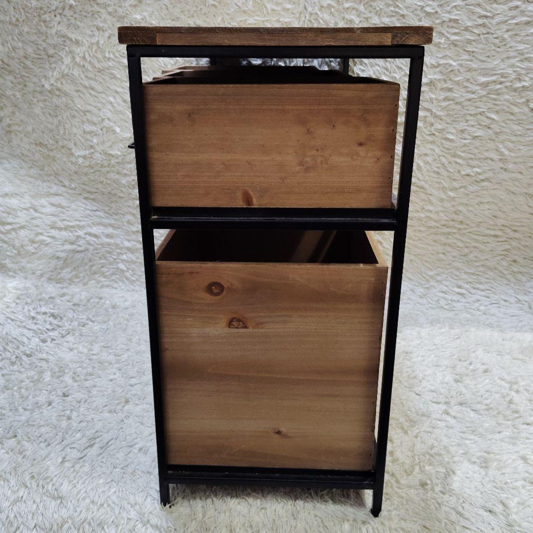 【完売品】サリュ salut! アイアンウッド5ドロワー マルチラックWEB限定