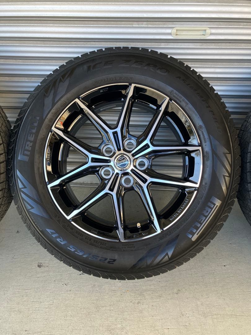 40系アルファード スタッドレスタイヤ ホイールセット 225/65R17