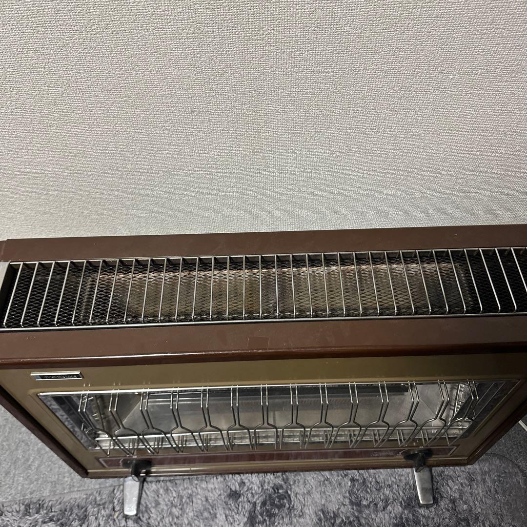 リンナイ 都市ガス レトロ 昭和 赤外線ストーブ 大型