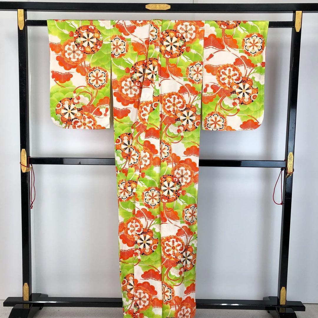 子供着物 ハーフ成人式 十三詣り10歳 13歳 しつけ糸 CK-7319