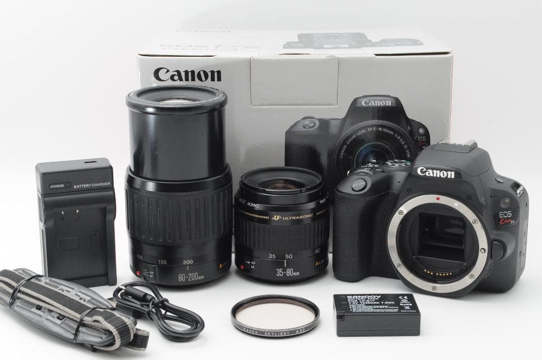 ★新品級⑧★新生活応援★ Canon EOS Kiss x9 ダブルレンズ