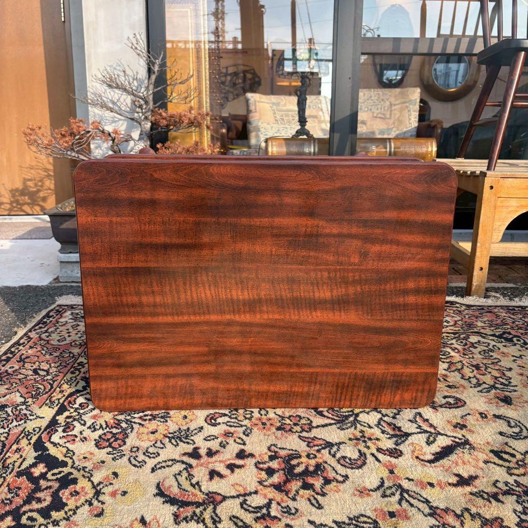 コンソールテーブル　アンティーク調　サイドテーブル　猫脚　ナイトテーブル