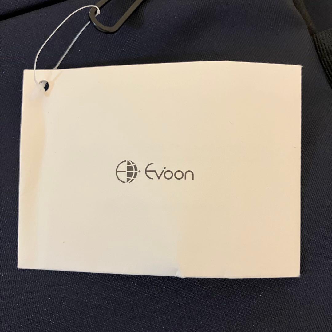 Evoon マルチビジネスリュック4.0 ネイビー　容量22L~拡張時35L