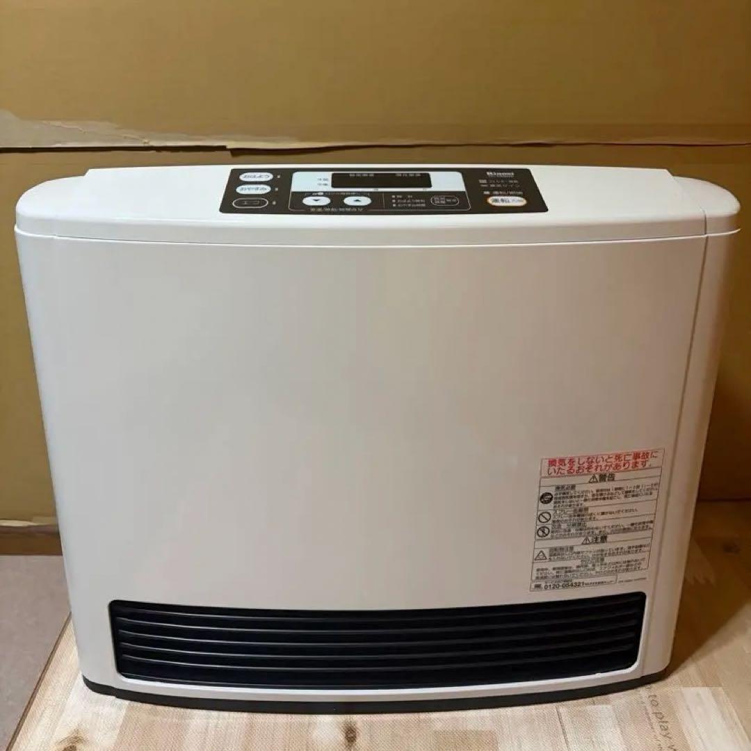 【Rinnai】未使用ガスファンヒーター