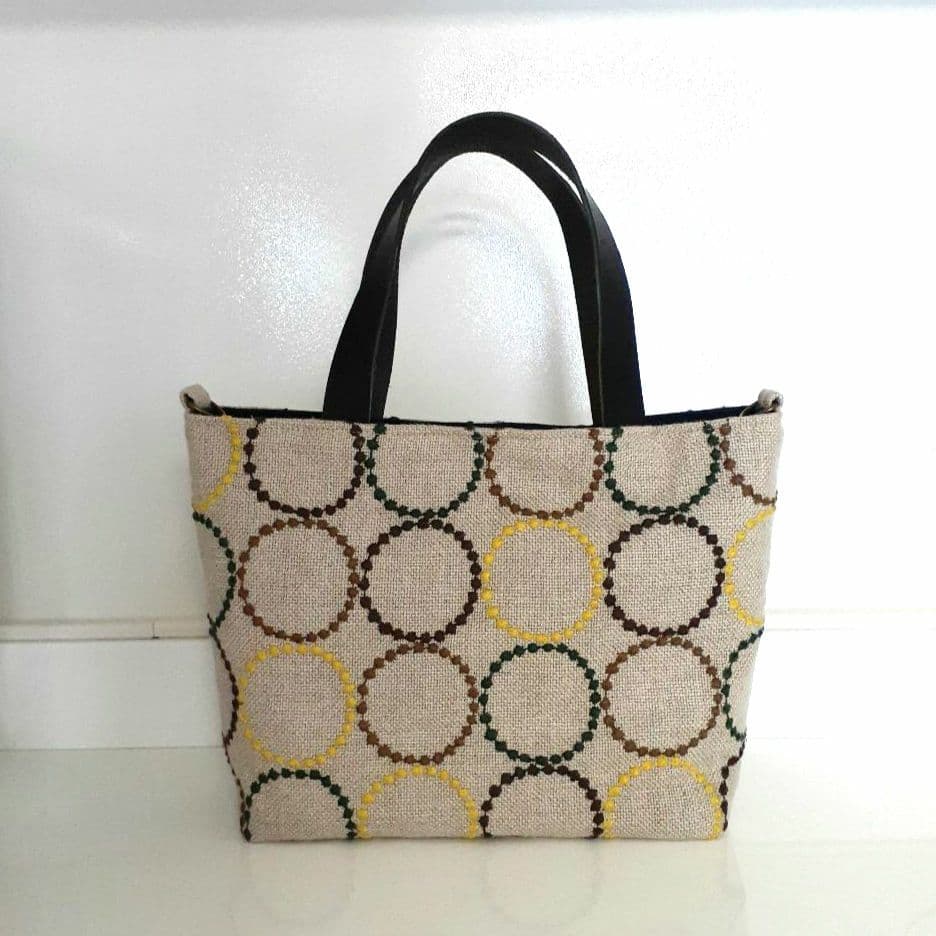 ミナペルホネン　最新　tambourine mix トートバッグ