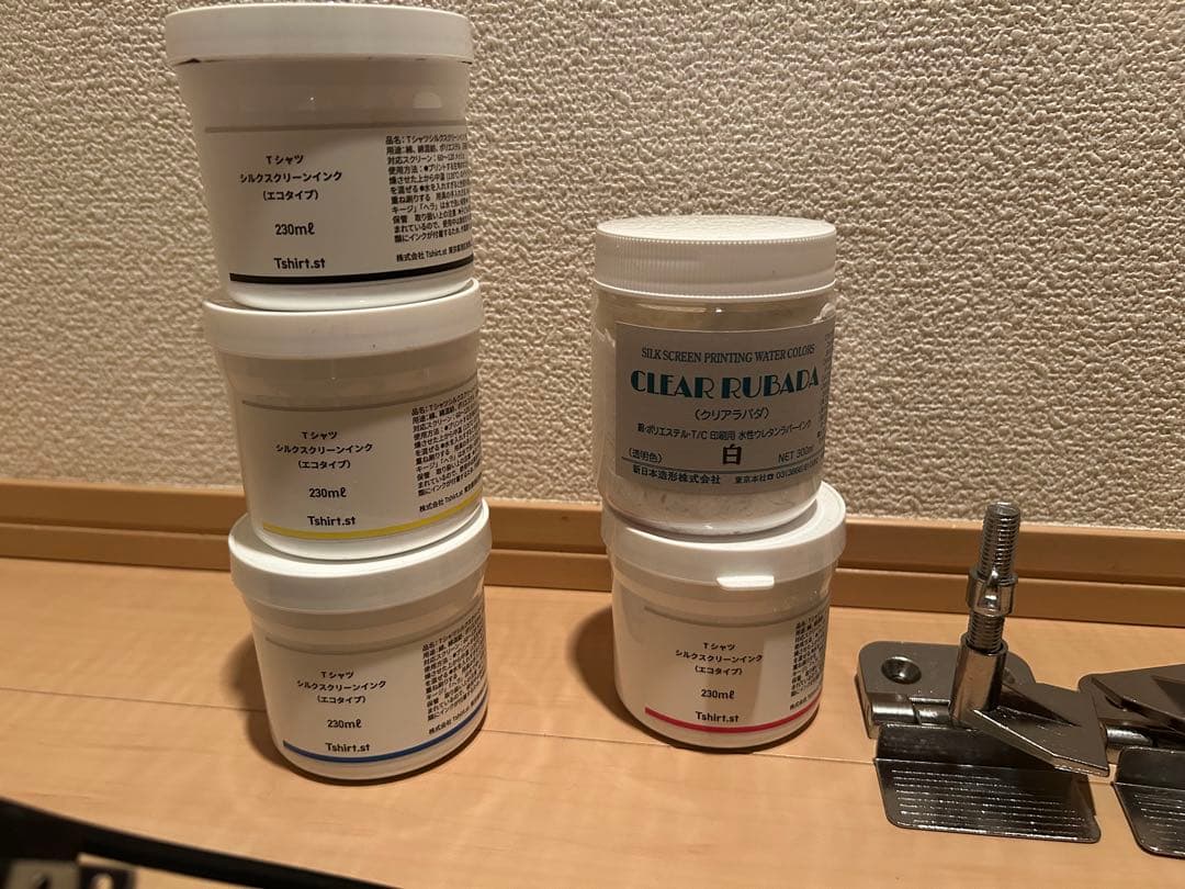 Tシャツ　シルクスクリーン　セット