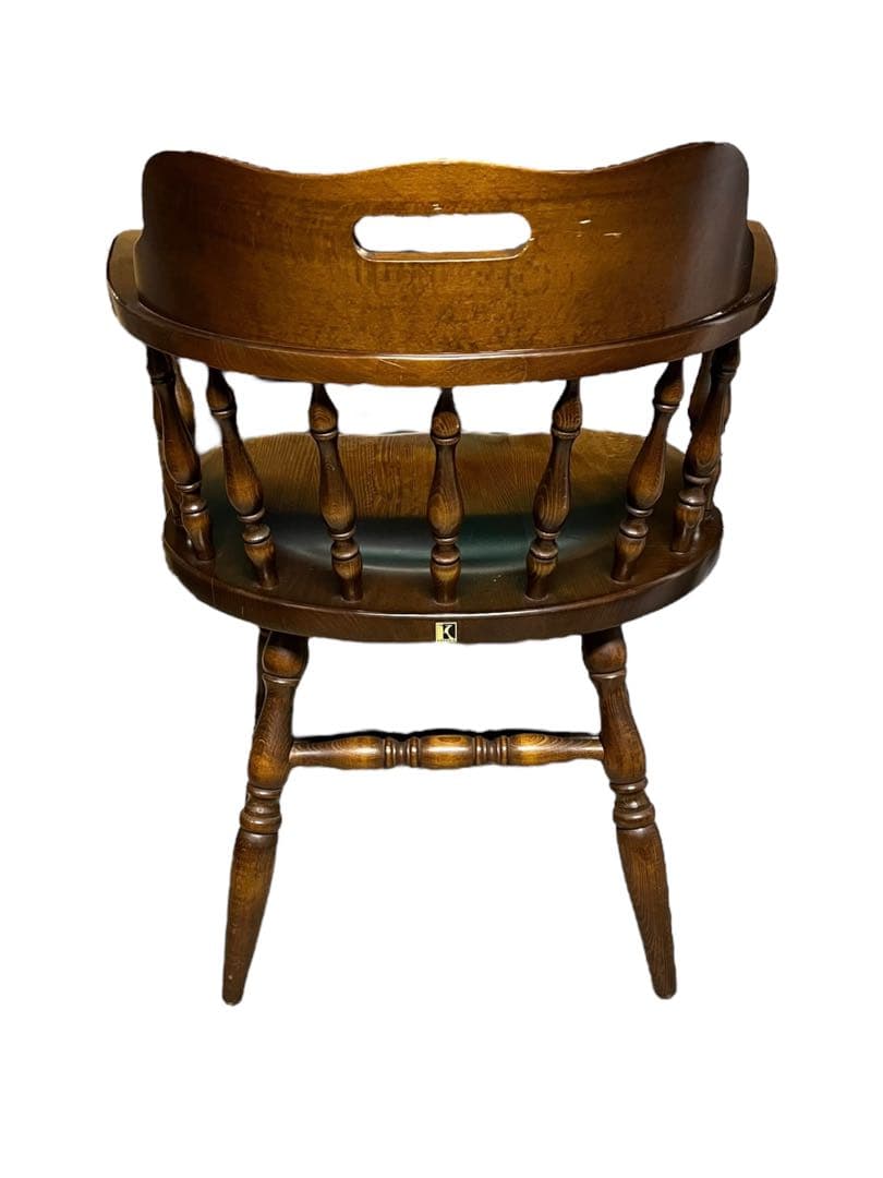 【送料無料】飛騨産業 キツツキ ウィンザーチェア アームチェア アンティーク ①