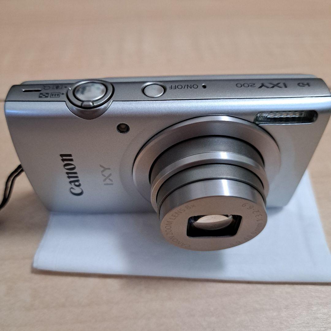 Canon IXY シルバー コンパクトデジタルカメラ　SDカード　ケース付