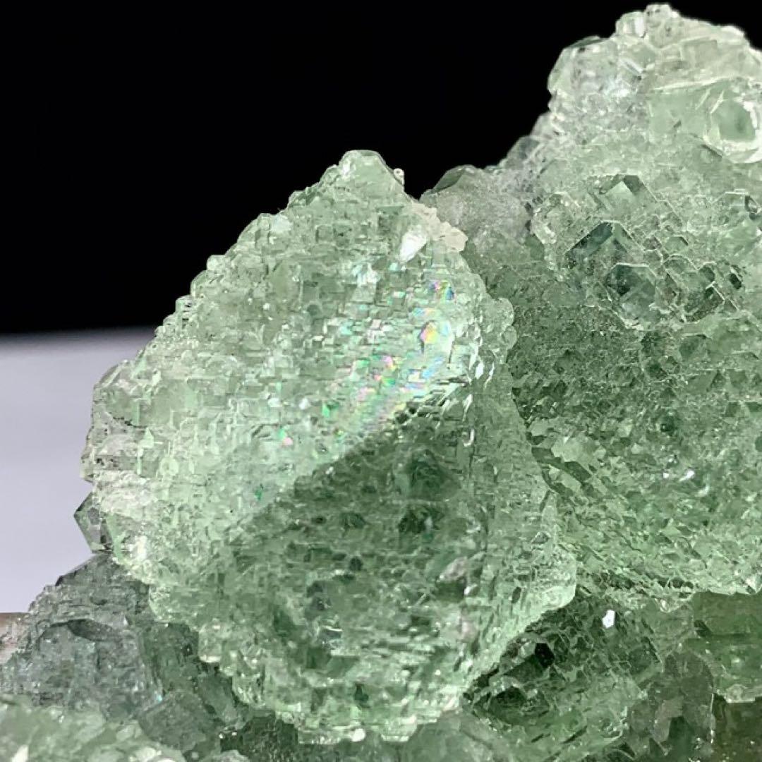 ALLSALE☆美結晶☆ゼリーのような見た目☆フローライト原石クラスター