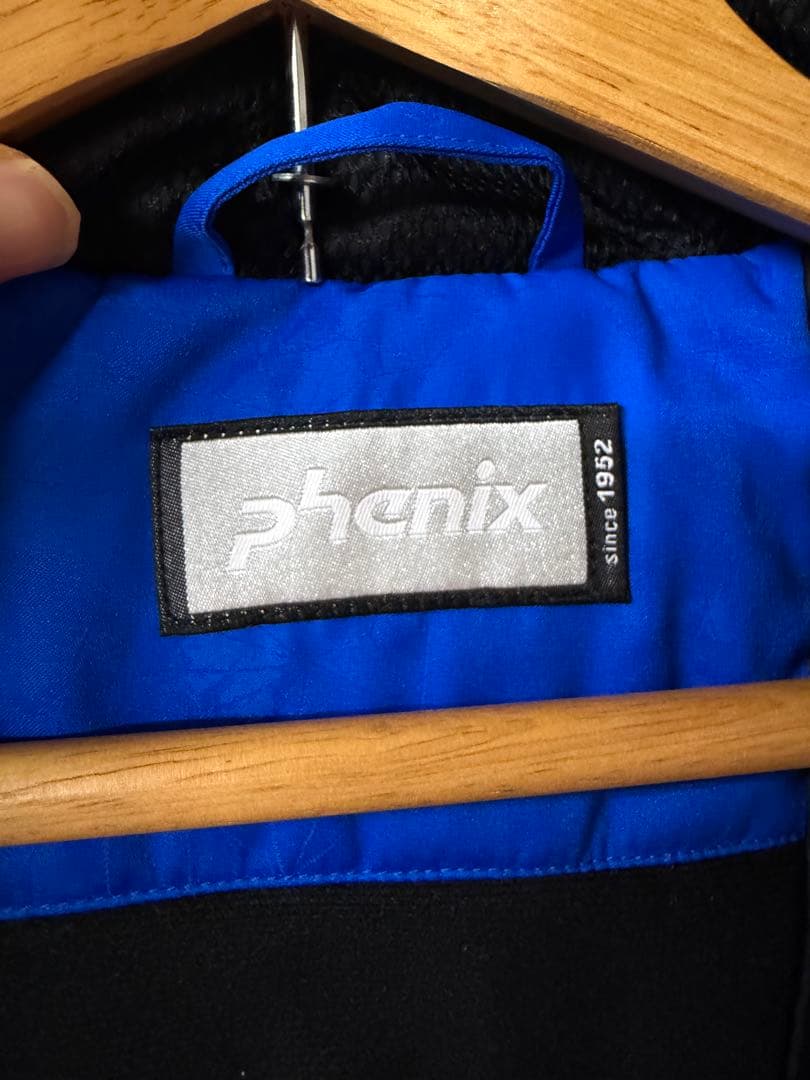 美品　フェニックス phenix Lサイズ　ブルー　セットアップ 上下